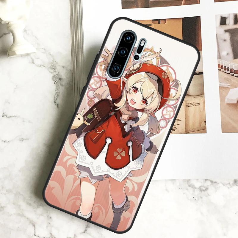 Genshin Impact Klee For Huawei Nova 5T 9 10 SE 7i 8i 11i 12i Y60 Y61 Y70 Y72 Y73 Y90 Y91 P20 P40 P30 Lite Case