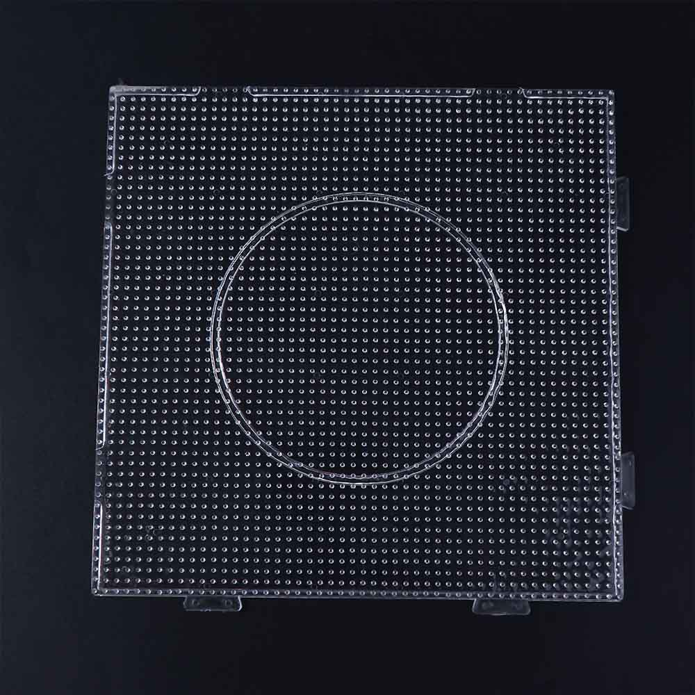 7 type selection 2.6mm perler beads template Pegboard for hama beads tool diy toy DIY educational puzzle beadbond