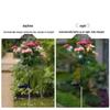 Solar Chrysanthemum Butterfly Garden Light