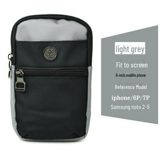 

Мужская многофункциональная походная сумка: Держатель для телефона на талию, плечо или с отделением для монет