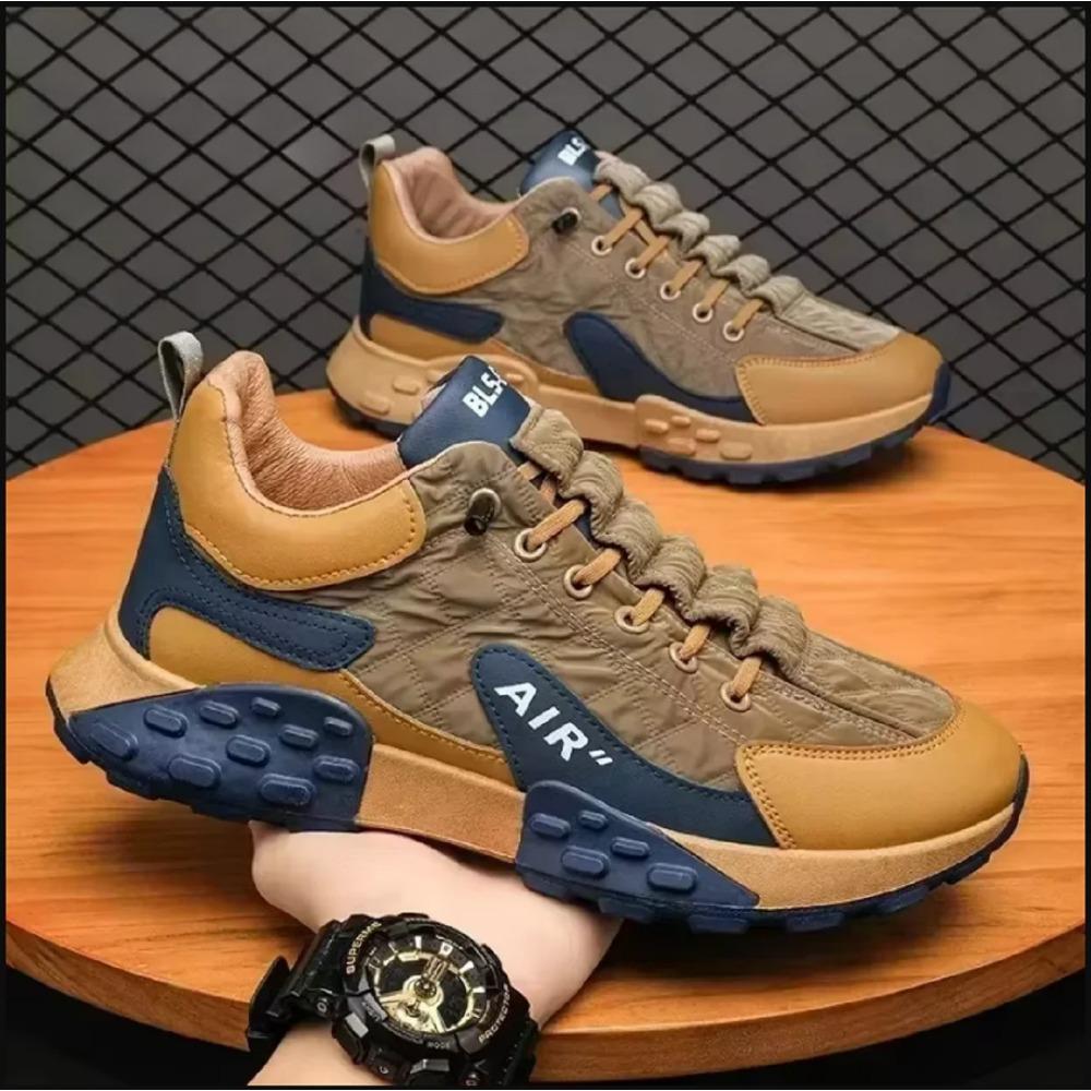 *2025 Mode Herren Freizeit- und Lauf-Sneaker/Dicke Sohle Lässige Sportschuhe