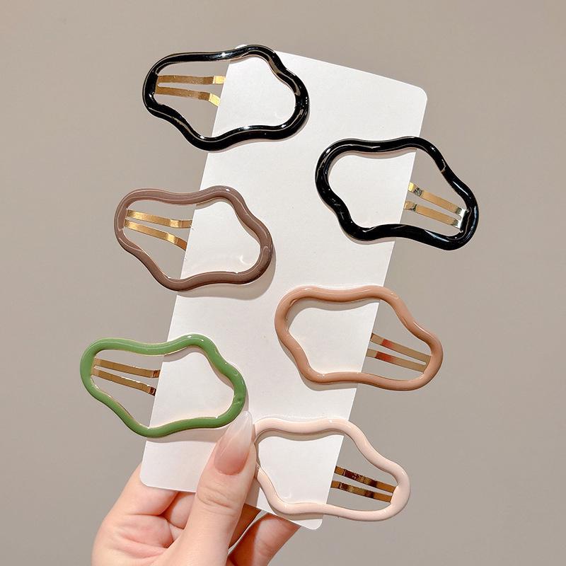 Y2K Dopamine Color Pentagram Small Hair Clip for Women & Kids - Cute Bangs & Side Hair Accessory