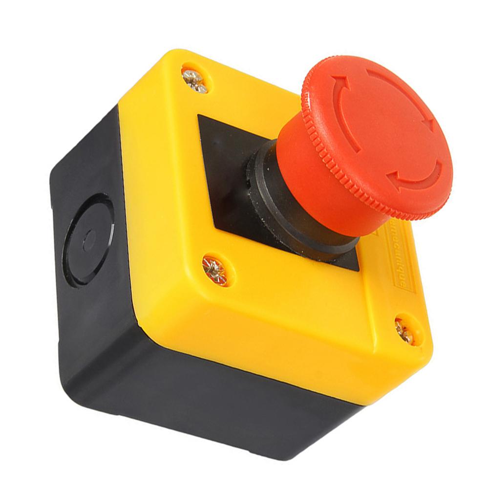 XB2-BS542 10A Latching Button Switch 1NC E-stop Push Button Switch CNC Exigent Stop Switch Exigent Stop Of Electrical Equipment