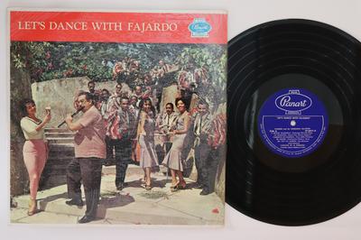 LP Record JOSE A. FAJARDO  Lets Dance With Fajardo LP3077 PANART 1961 US Latin Used