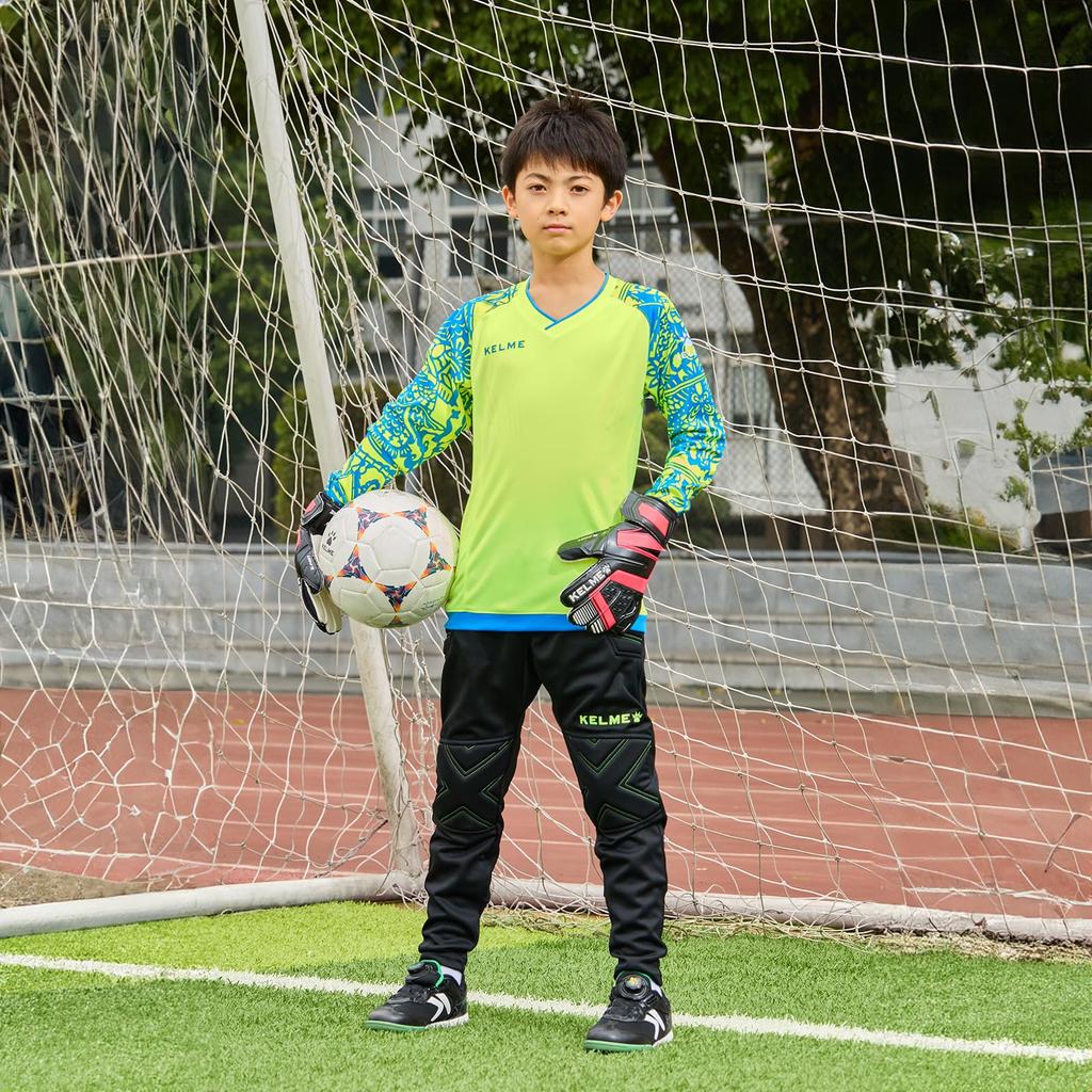 Kelme Children's Soccer Goalkeeper Training Pants (Blue, 150cm)