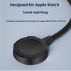 1.2M USBType C Magnetic Wireless Charger for iWatch 8/7/6/5/SE USB C Wireless Fast Charging Station for Apple Watch Series Ultra