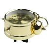Horseshoe Mechanical  Gold Alarm Clock Manual Wind Up Vintage Metal Alarm Clock Ticking Retro Vintage Twin Bell Desk Bedside