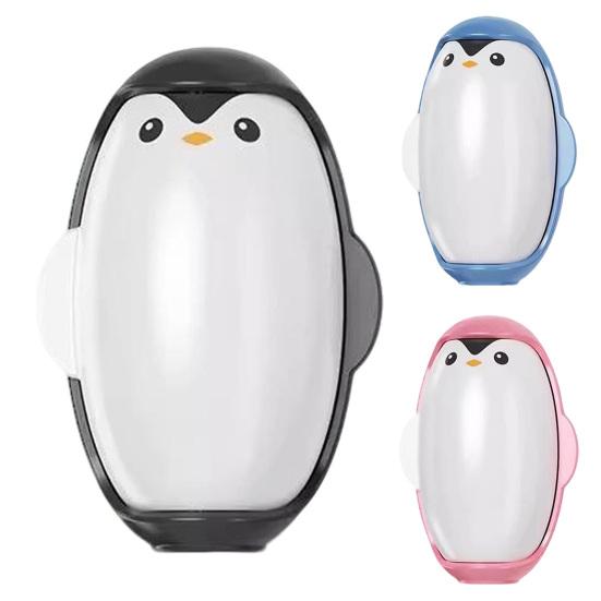 1/3 ks Odstraňovač žmolků Přenosný Mini Cestovní Váleček na žmolky Omyvatelný Design malého tučňáka Lepicí Odstraňovač nečistot