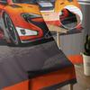 City Sports Car Sheer Window Curtains for Living Room Kitchen Children Bedroom Decoration Chiffon Tulle Voile Hanging Curtain