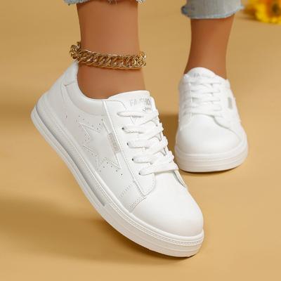 Modne Małe Białe Buty Damskie Nowa Wiosenna Wersja Sznurowane Casualowe Buty Damskie Wygodne Antypoślizgowe Płaskie Damskie Sneakersy Zapatillas
