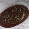 Large Brooches Twig Feather Decoration Vintage Bronze Brooch Sweater Scarf Buckle Cardigan Suit Big Pin
