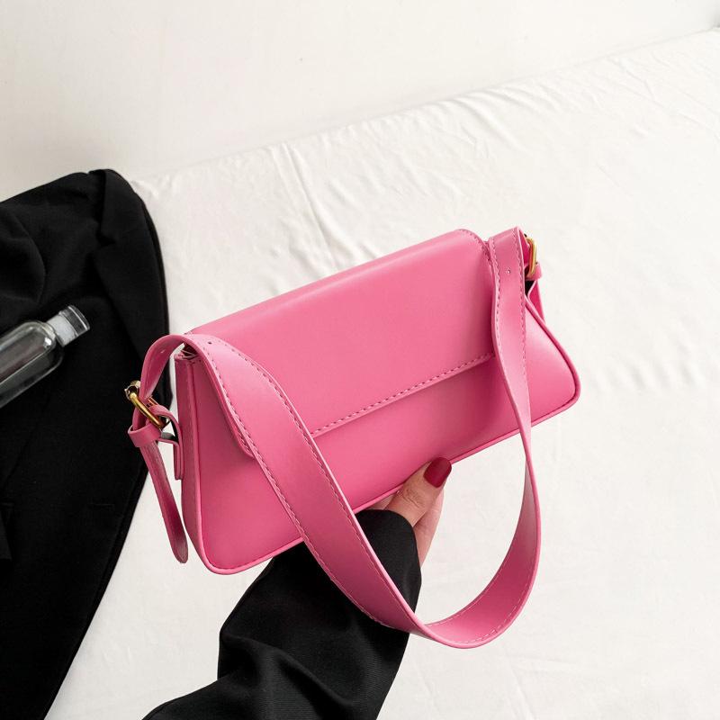 

Fashion Small Shoulder Crossbody Bag for Women Handbag 2026 New Trendy Versatile Armpit Bag рожевий