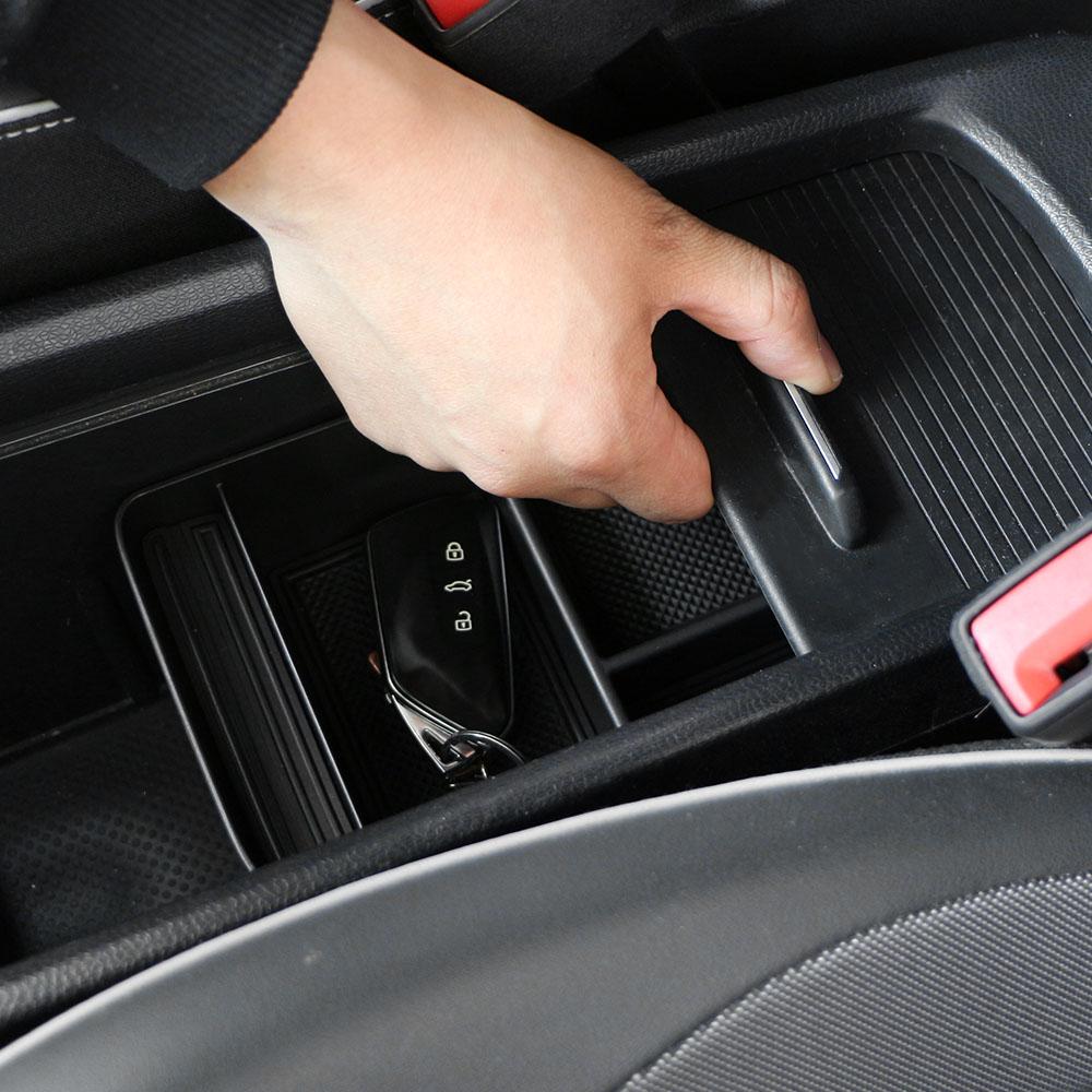 ABS Storage and Sorting Armrest Storage Box for VW ID 3 ID3 Center Console Organizer Compartment Divider Car Interior Accessories