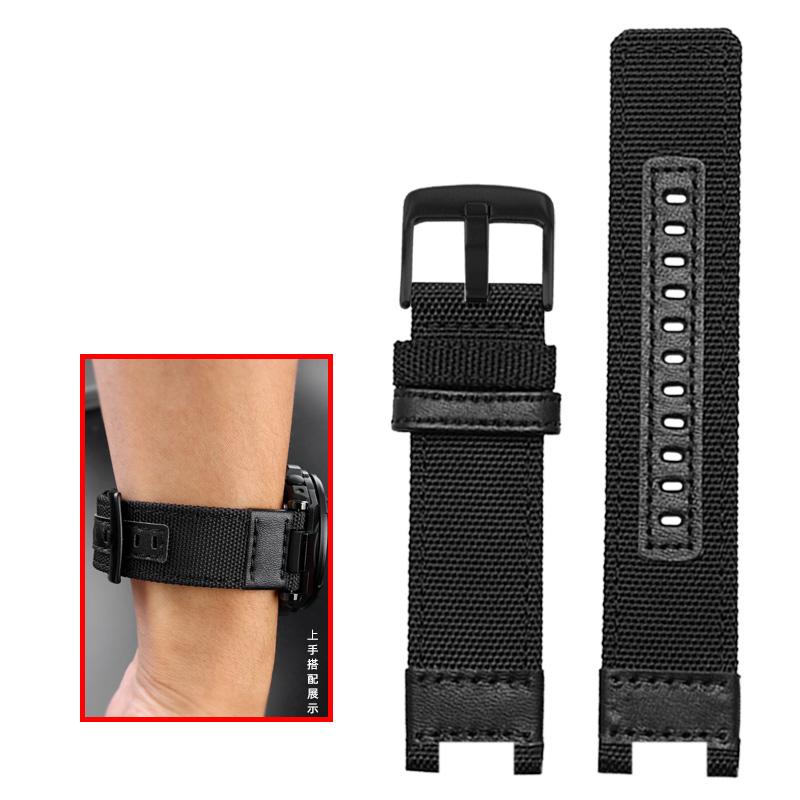 Klassisch Für Casio G-Shock Uhrenarmband GST-B100/S130/W300G/400G/W330/W120 Serie Canvas Uhrenarmband Für Herren Armband Armband