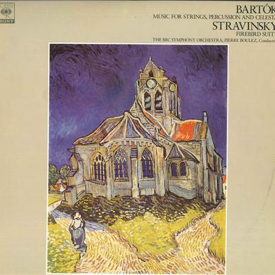 LP Record BARTOK, STRAVINSKY, BOULEZ, BBC SYM - Music For Strings, Percussion And C FCCA753 CBS/SONY Japan Classical Used
