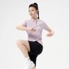 Li-Ning Classic Solid Color Simple Versatile Polo Shirt Soft Comfortable Breathable Women tops APLW658-3