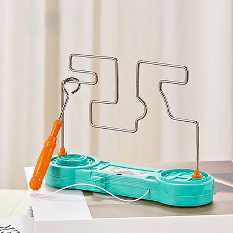 Collison Electric Shock Education Electric Touch Maze Game Party Funny Game Science Experiment for boys and girlsGift