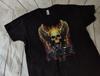 Motorcycle Skull and Flames Biker Bikers T-shirt