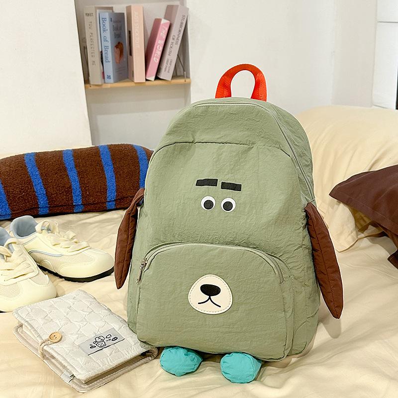 Schoolbag1011 new high-value Japanese ins fresh, sweet and cute puppy backpack for primary school students large-capacity backpack