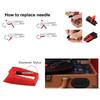 Record Player Needle Replacement Styluses Turntable Needle Phonograph Needle with Cleaning Brush for Vinyls Record Player