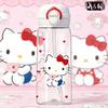X&W Sanrio Tritan Material Space Cup 500mL Double Drinking Pop-up Lid Portable Water Cup Bubble Tea Cup Kids Water Bottle Cups