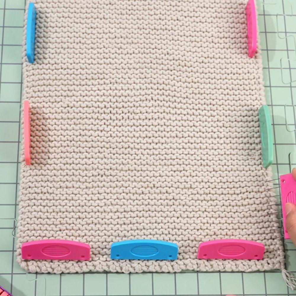 1/4Pcs Ultra Thick Knitting Block Mat Portable Grid Knitting Board New Foam Blocking Board