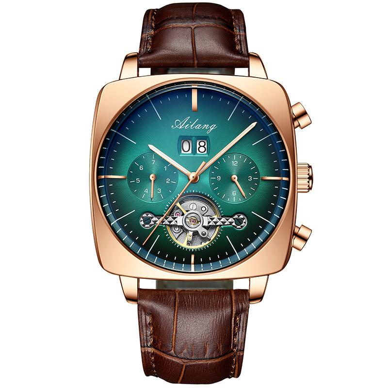 Swiss Business Men S Watch Automatic Mechanical Watch Waterproof Tourbillon Luminous Men S Watch