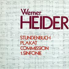 LP Record WERNER HEIDER - Stundenbuch / Plakat / Commission / MTH239 Thorofon, Capel 1982 Germany Classical Used