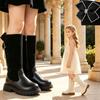 Girls Winter Warm Mid-Calf To Knee-High Boots Soft Faux Suede Fashion Kids Ages 4-16
