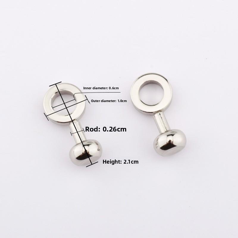 1PCS Zipper Gap Buckle Bag Modification Accessories Old Flower Bag Inner Pocket Modification Parts Hardware Adjustment Buckle