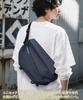 Body Bag Shoulder Large Fits Suitable for Outdoor Popular [Aerokyo] Men's Bag, Capacity, Waterproof, One-Shoulder Bag, 11-inch iPad, Commuting,