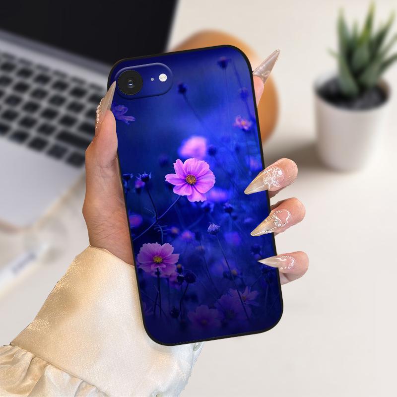 For Apple iPhone 16e Case A3409 A3212 Cute Animal Color Tiger Soft Silicone Phone Coque Cover For iPhone SE4 Protective Fundas