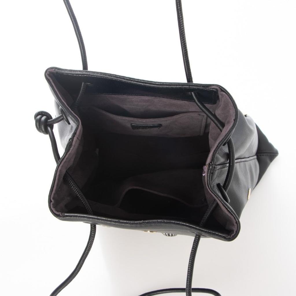 Studded Bonded Shoulder Bag