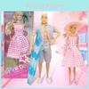 Автентичний набір ляльок Королівської пари, натхненний фільмом про Барбі, Екологічно чисті колекційні ляльки 30 см