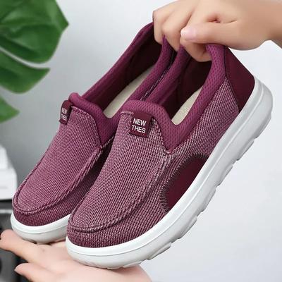 Cloth Shoes for Women In Spring and Autumn, Breathable Single Shoes, One Foot Shoes for Couples, Casual Walking Men's Shoes