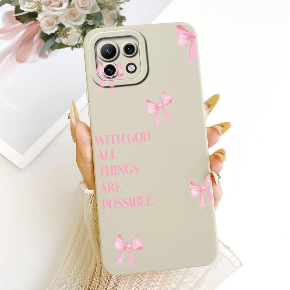 For Xiaomi Mi 11 Lite Casing For Xiaomi Mi 11 Lite 5G Cover Fashion Cartoon Cute Funny Painted Silicone Phone Case