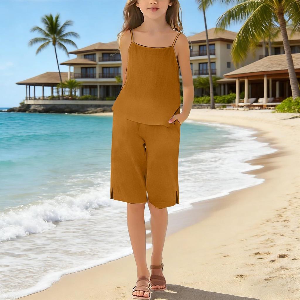 Boys And Girls Casual Comfortable Two-Piece Kids Set