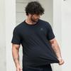 Dibinze Men's Plus Size Ice Silk Short Sleeve T-Shirt