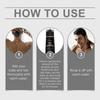 Jaysuing Men Black Instant Shampoo Natural Shine Nourishing Hair Color Shampoo No Mess Home Use 200ML