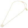 Marc Jacobs The Medallion Pendant and Size 108 Necklace, Gold, Black, White, Women's, M0017166, [Product Code]