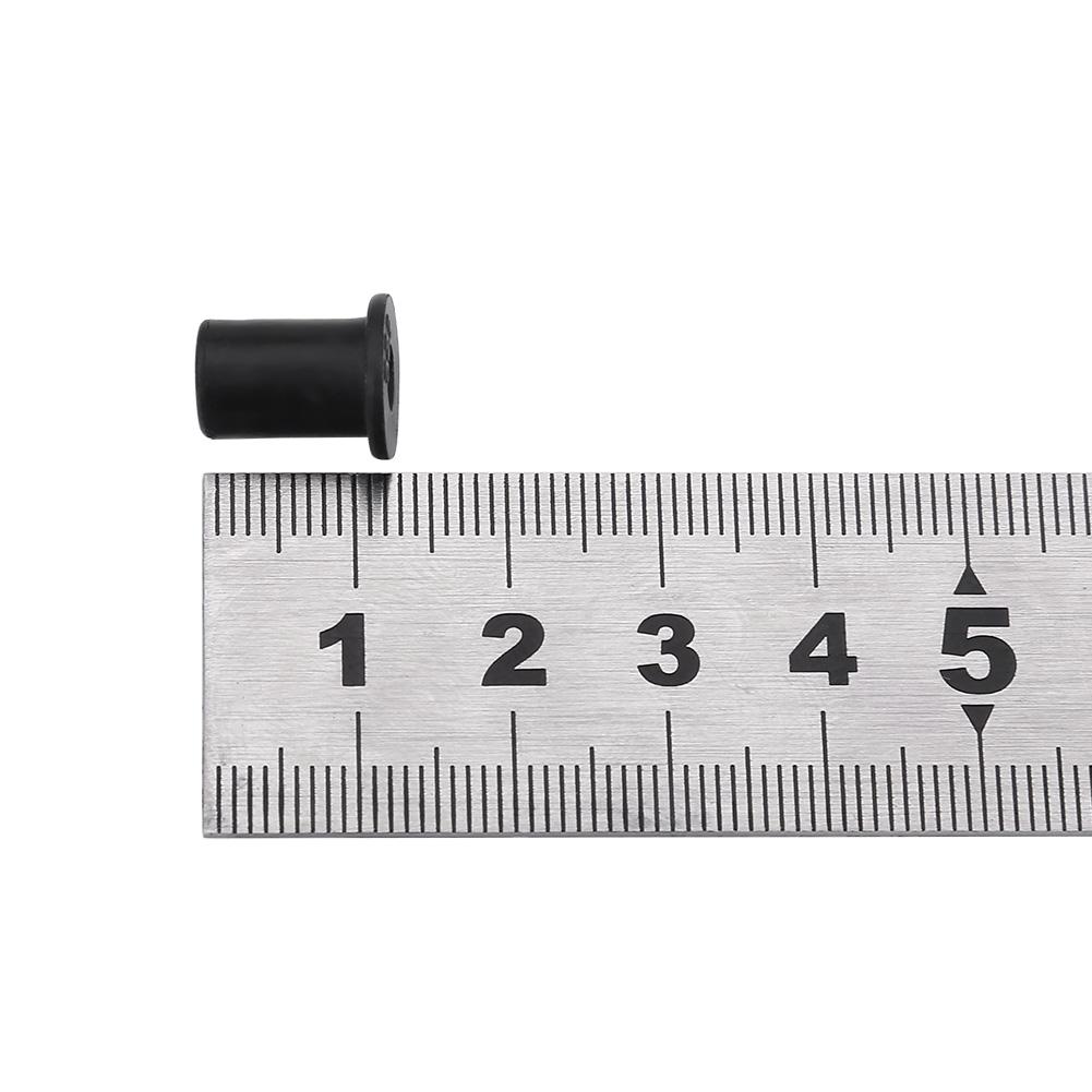 6pc M4 Durable Rubber Well Nuts Windshield Bolts for Motorcycles Kayak Canoe Boats