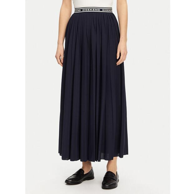 Юбка плиссированная Weekend Max Mara Bleu EU S