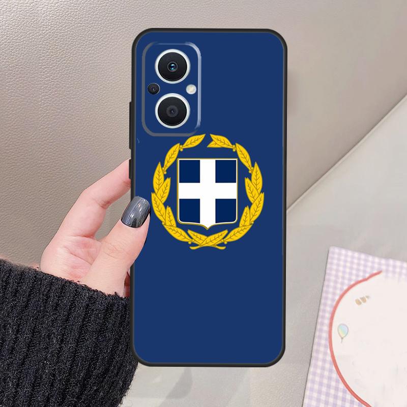 

Греция Греческий Флаг Чехол Для OPPO Reno 12 14 13 11 10 Pro 11F 12F 13F 14F 7 8 Lite OPPO Find X6 X5 X8 X9 Pro Чехол OPPO Find X9 Pro
