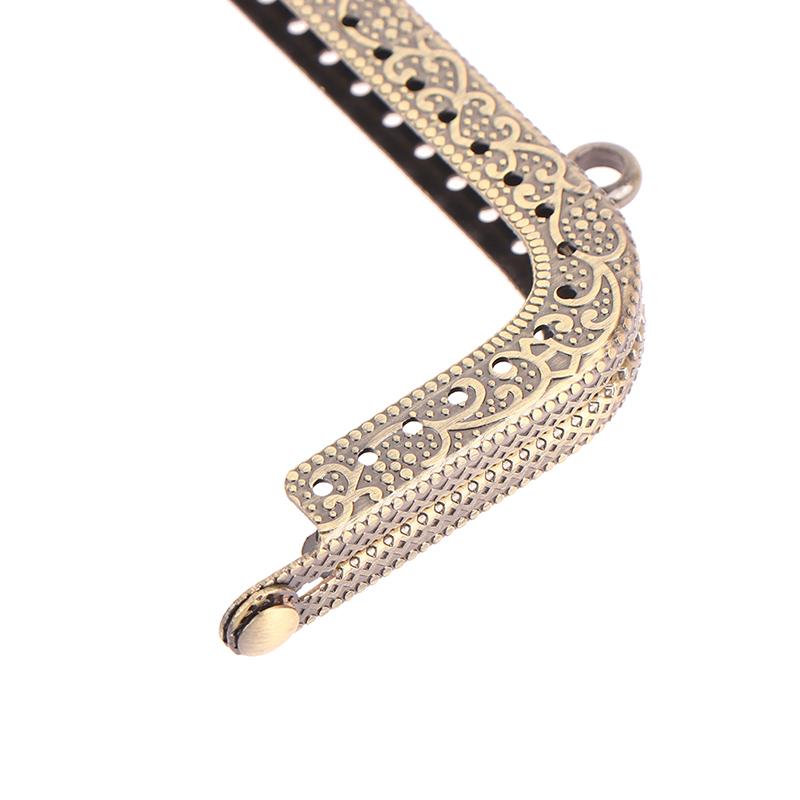 1 pièce 8,5/10,5/12,5 cm Tête de chat Métal Cadre de sac à main Poignée Pour Pochette Sac à main Fabrication Fermoir Verrouillage Sacs Accessoires