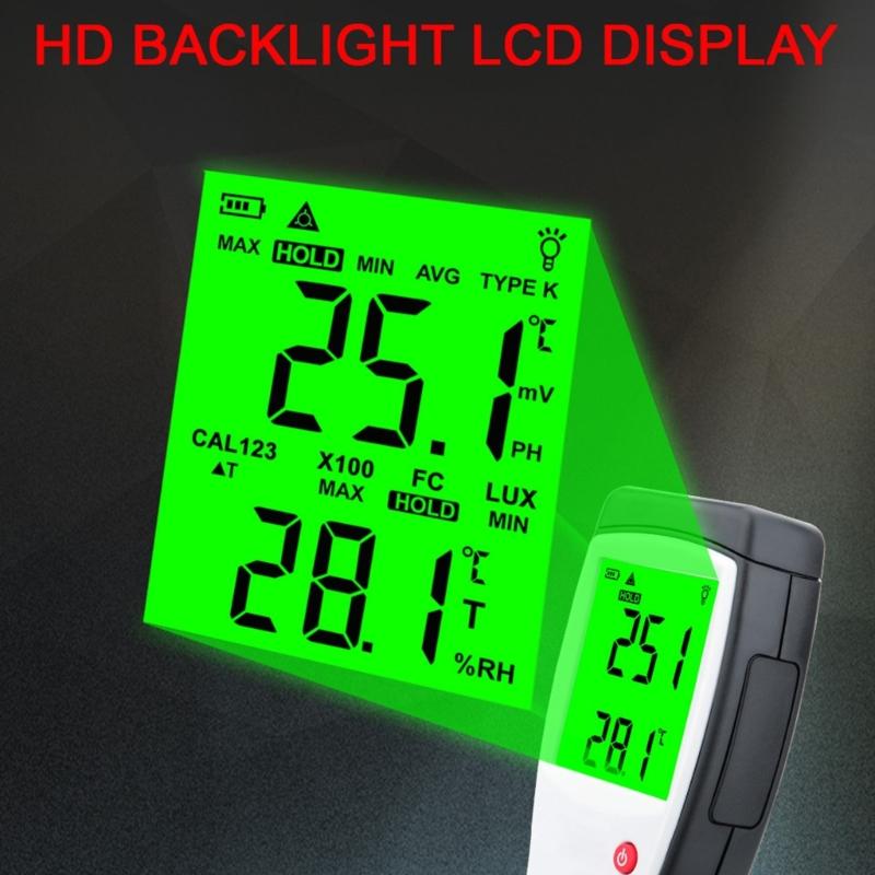 Digital Meter Brightness Tester Spectrophotometer Photometer Spectrometer High Precise Light Meter 1-200.000 M4YD