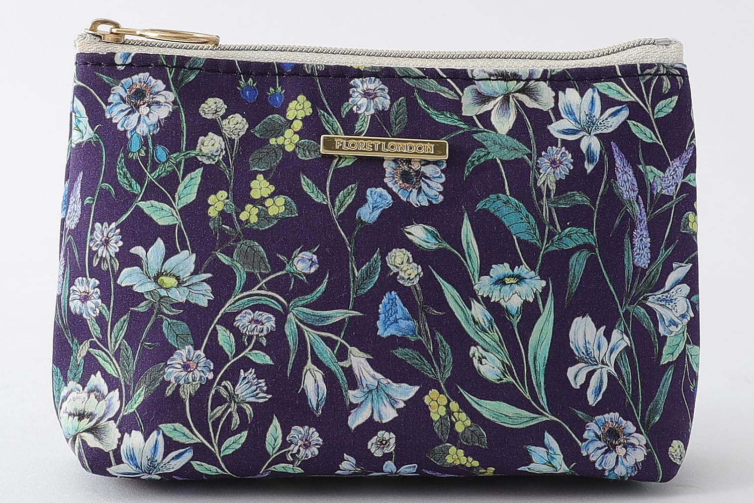 

DDintex FLORET LONDON BASIC Косметичка, Мегуми, Темно-синий, 15 x 10,5 x 4,5 см [Принт Liberty]