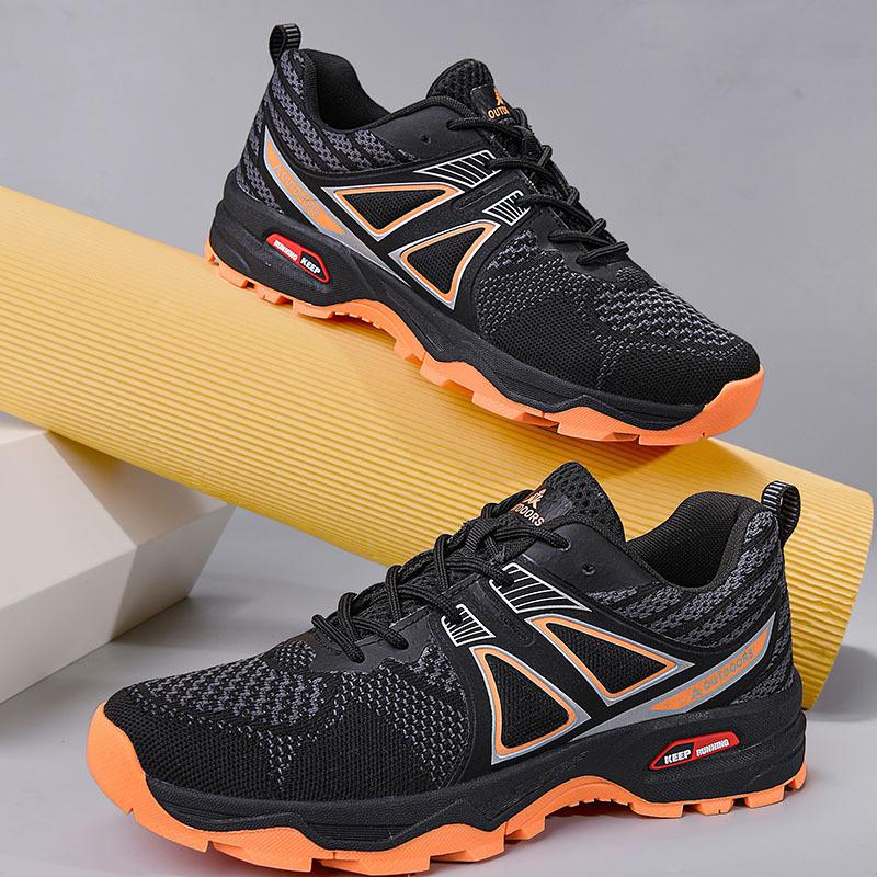 New Outdoor Sports Hiking Shoes Men's Large Size Mountain Camping Travel Shoes Casual Hiking Shoes Non-slip