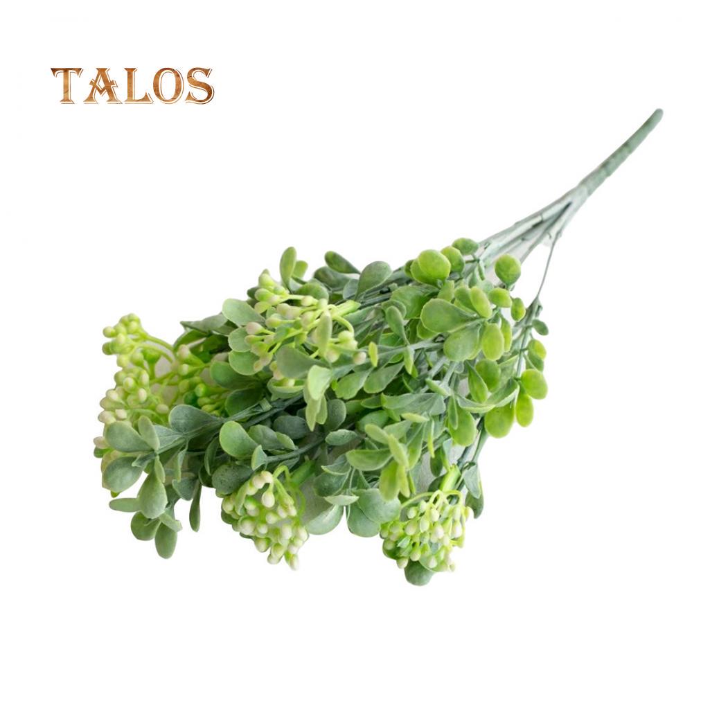 

1 букет, маленькие фрукты, искусственное растение, 7 веток, свадебное украшение для дома белый