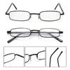 1/2 PCS New Fashion Mini Portable Clip Case Tube Reader Glasses Slim Pen Reading Glasses  Eyeglasses with Box for Men Women