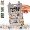 Diy Paper Cats Origami Fold Cute Cat Dog Dinosaur Figures Animal Papers Sculpture Decorative Papercraft Craft Set Diy Art Gif
